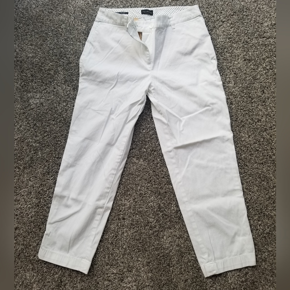 Talbot white pant women's size 6